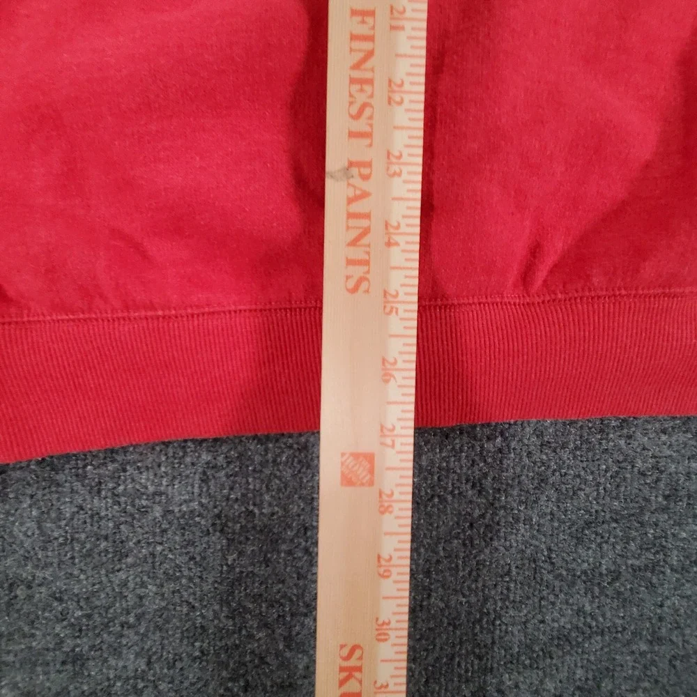 Levi's Hoodie Mens XL 3LGLK1268 Red Graphic Logo Pullover Sweatshirt